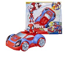 Hasbro Spidey i Super Kumple Pojazd ze Światłem i Dźwiękiem Web Crawler + Figurka Spideya  F4530