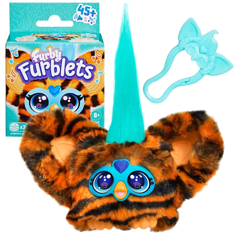 Furby Furblets Interaktywna maskotka Tygrysek Ty-Bee G1700