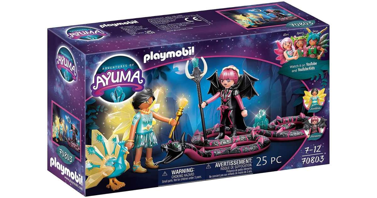 Playmobil Ayuma Kryształowa Wróżka z nietoperzem 70803