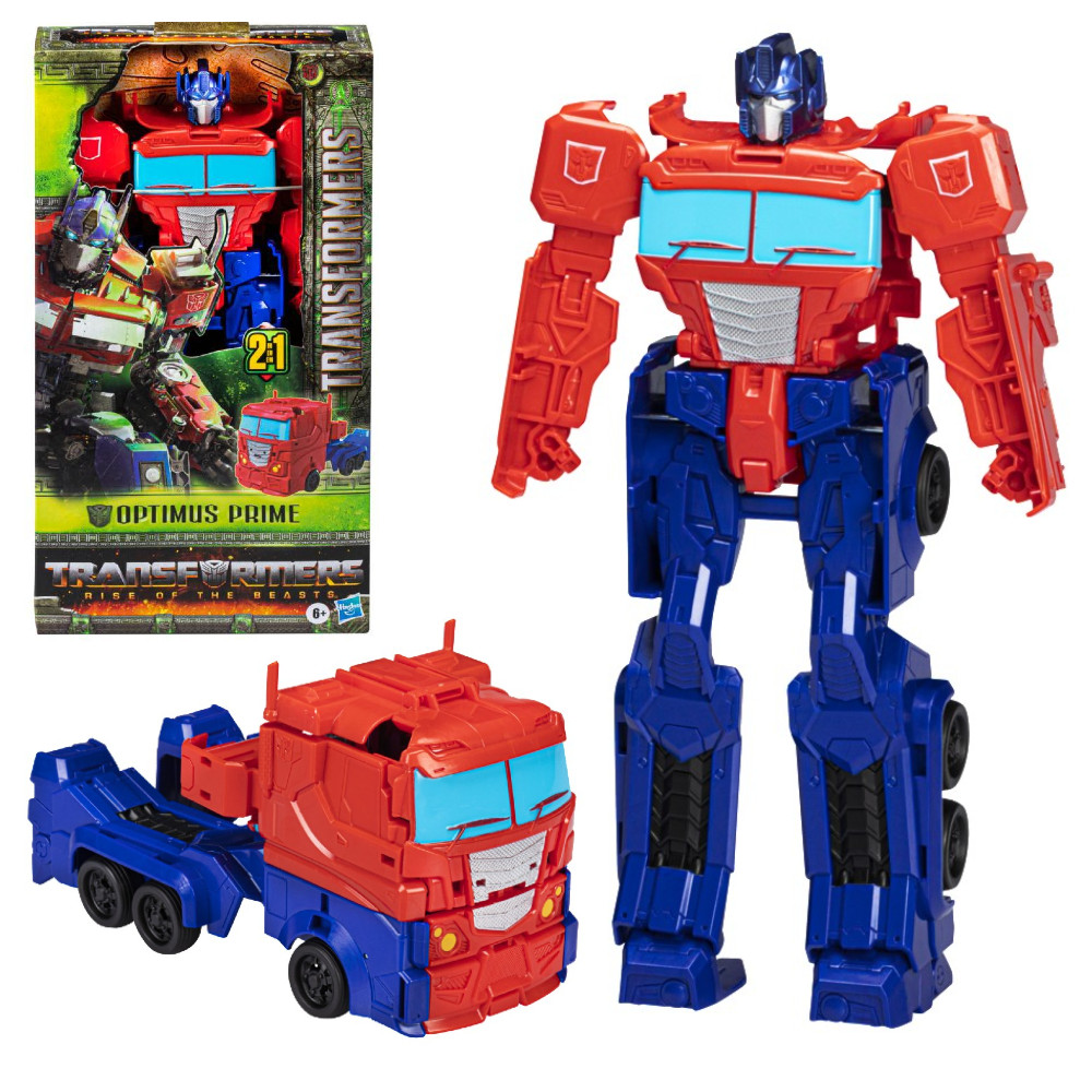 Transformers Rise of the Beasts Optimus Prime 2w1 F4844