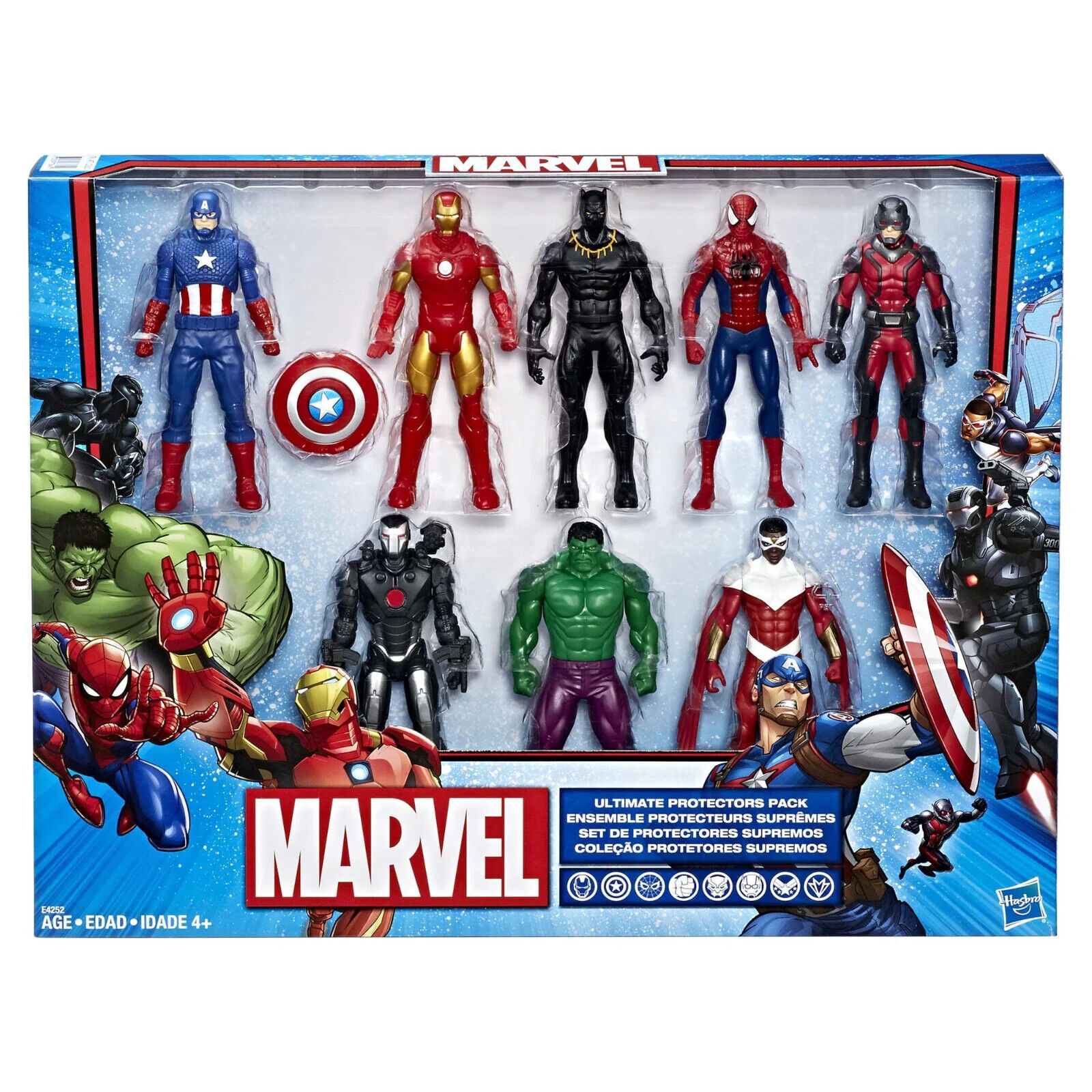 Marvel Avengers Ultimate Protectors Zestaw 8 figurek E4252