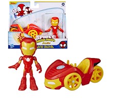 Marvel Spidey i Super-Kumple Figurka Iron Man z Pojazdem F3922