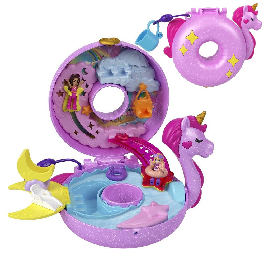 Mattel Polly Pocket Zestaw Basen Jednorożca HKV34