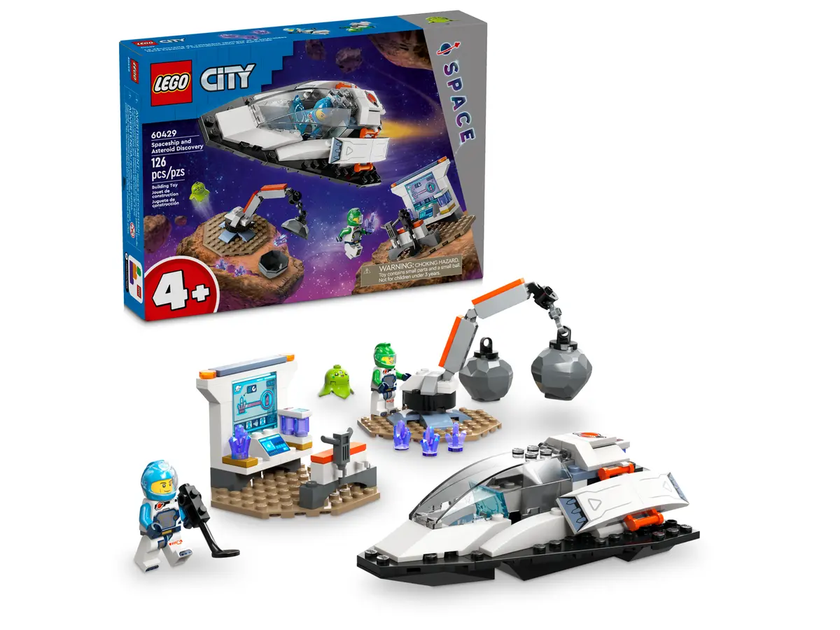 Lego City Statek Kosmiczny i Odkrywanie Asteroidy 60429