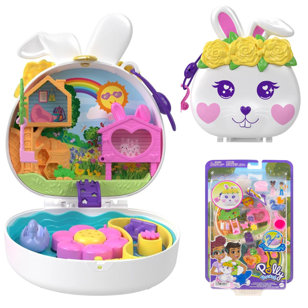 Mattel Polly Pocket Zestaw  Ogród Króliczka HKV36 