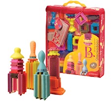 B. Toys Bristle Block Stackadoos – klocki jeżyki w torbie BX1039Z