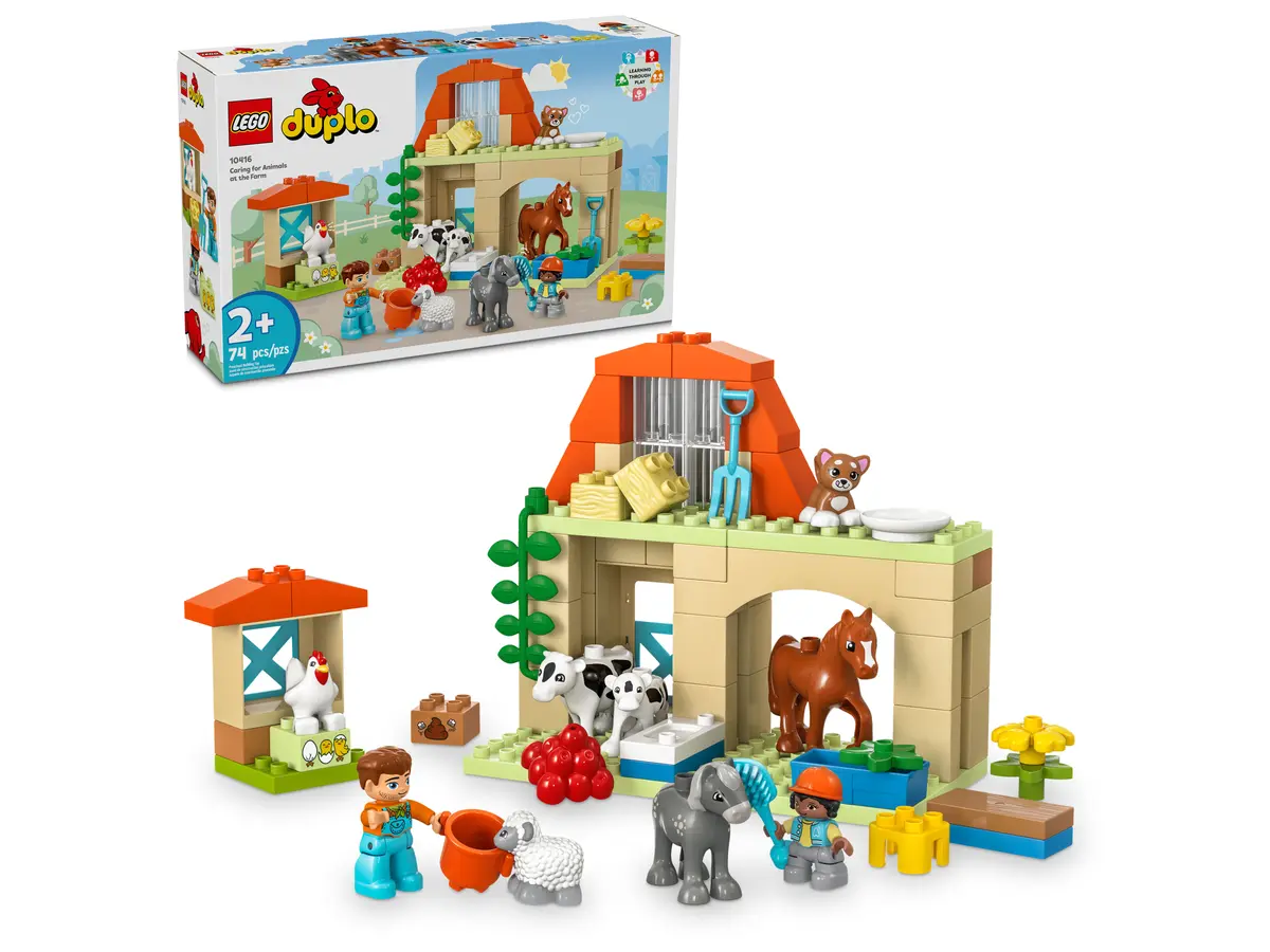 Lego Duplo Opieka nad zwierzątkami na farmie 74 el 10416