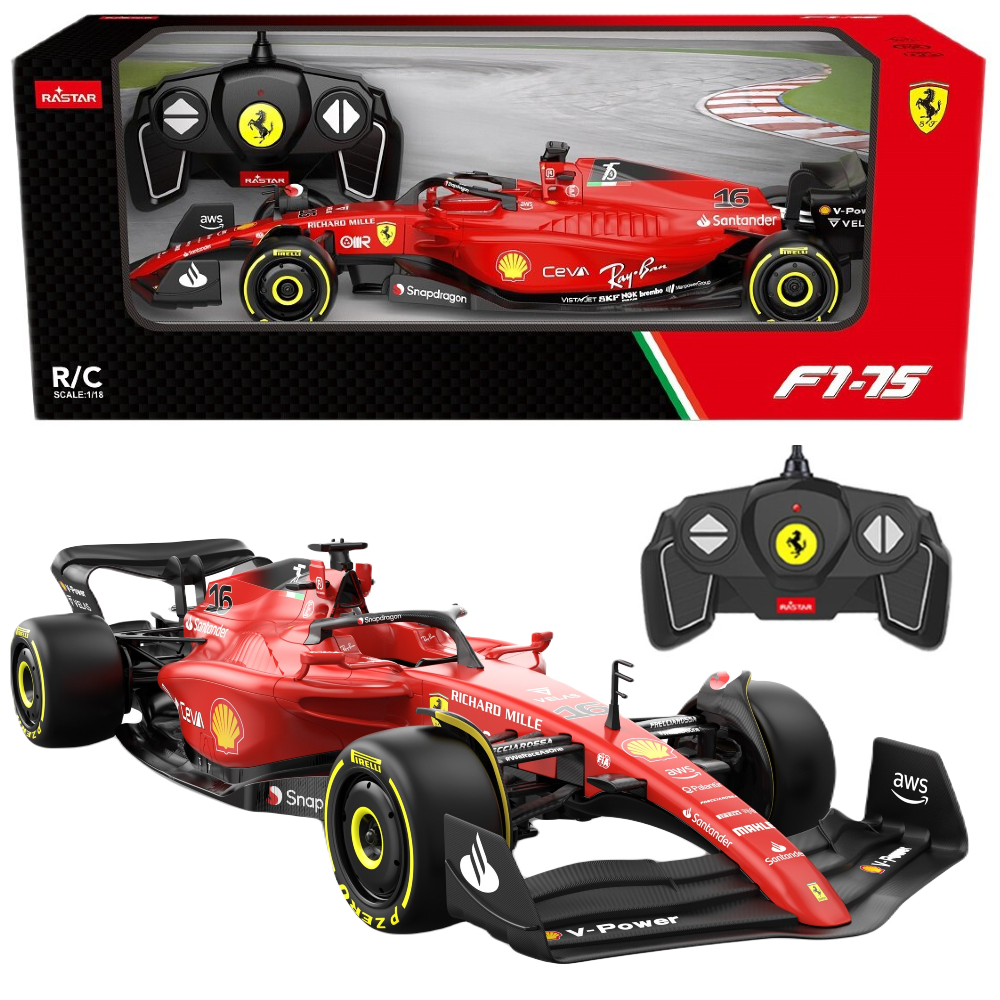 Rastar Ferrari F1-75 Racing Car R/C 93400