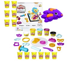 Play-Doh Ciastolina Zestaw Touch Studio B9018 + 12 tub żółtych 