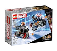 Lego Marvel Motocykle Czarnej Wdowy i Kapitana Ameryki 76260