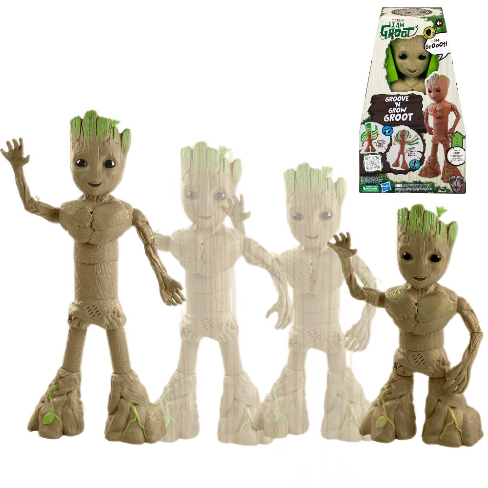 Marvel Guardians "I am Groot " Figurka Mówi Rośnie Tańczy F8027