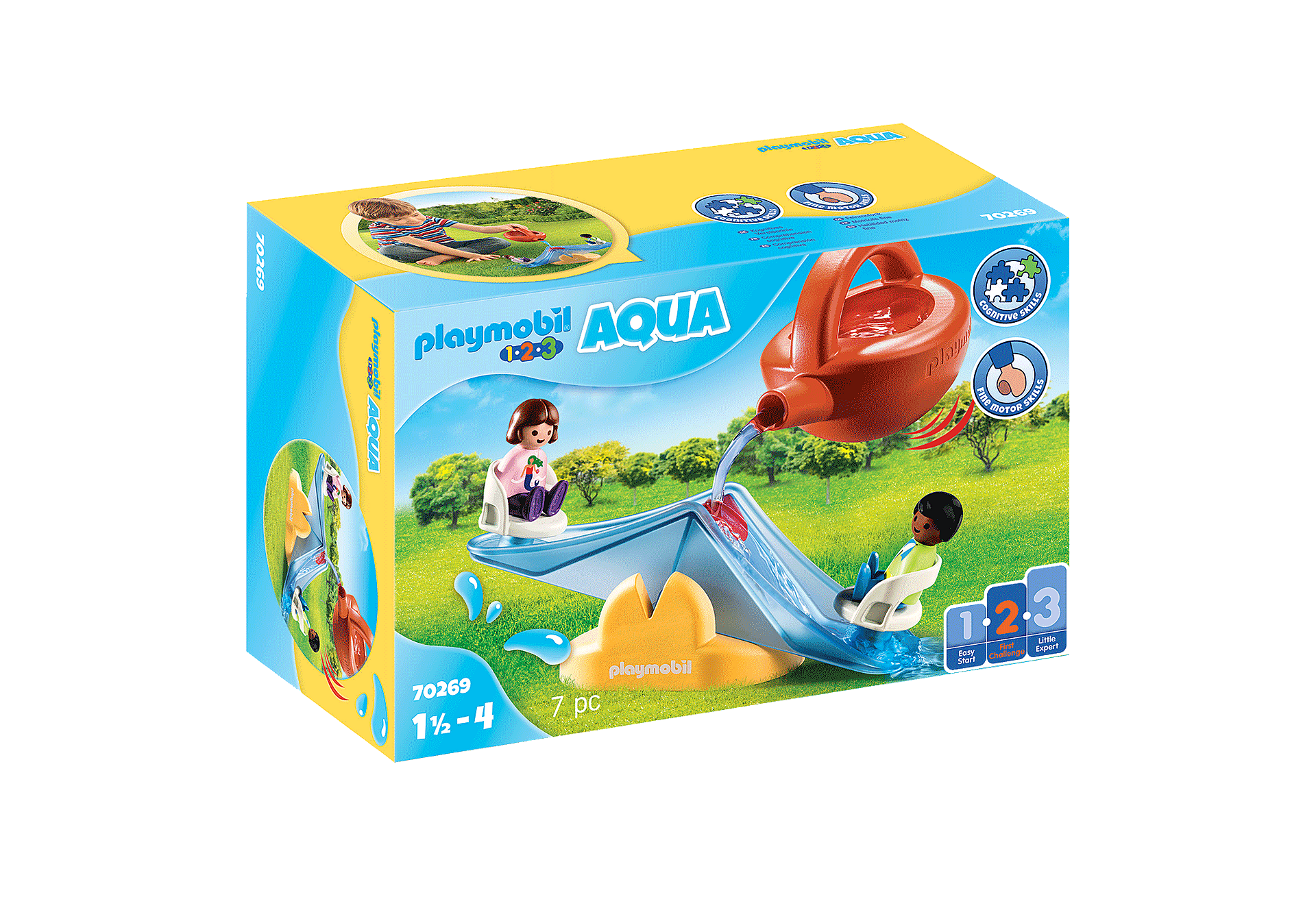 Playmobil 1.2.3 Aqua Huśtawka wodna z konewką 70269