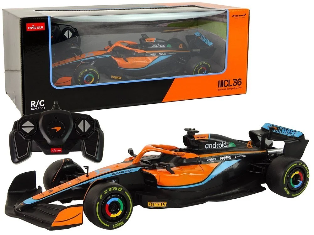 Rastar McLaren F1 MCL36 Racing Car R/C 93300