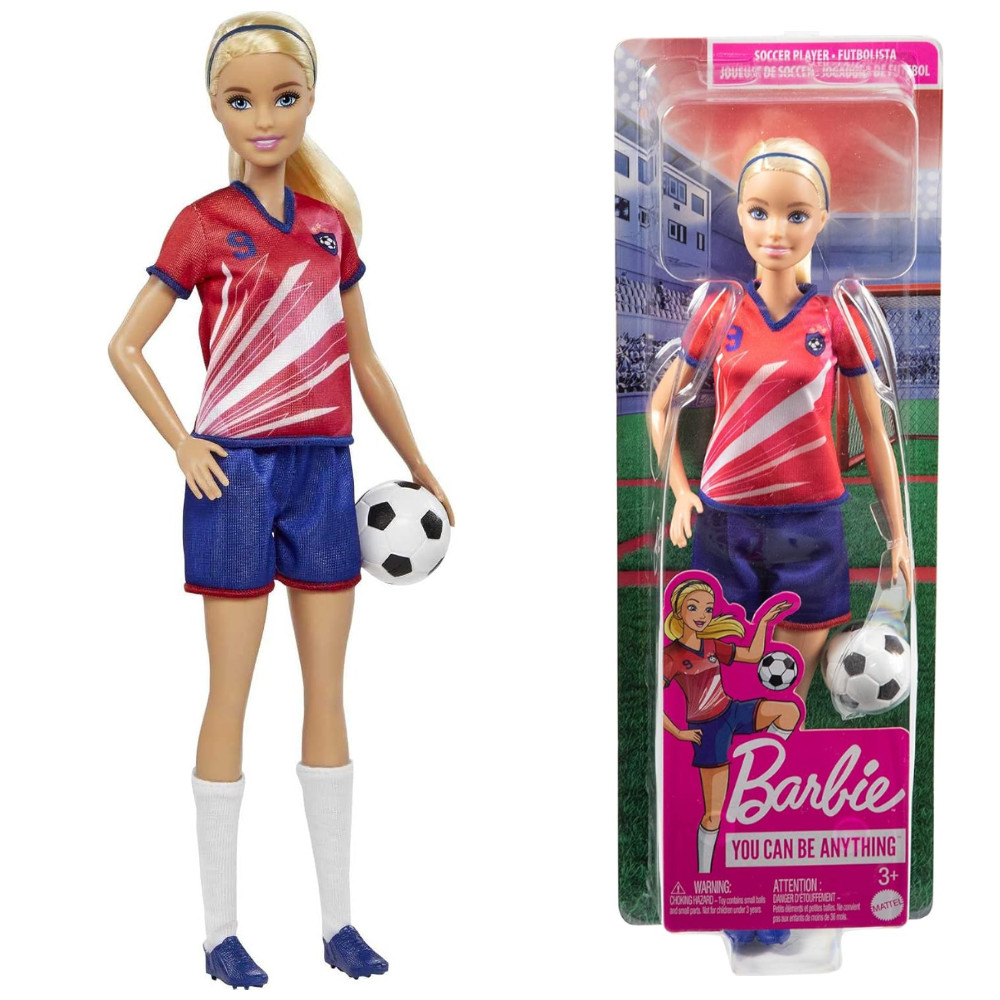 Barbie Lalka Piłkarka HCN17