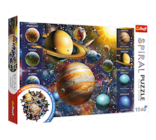 Trefl Puzzle Spiral Puzzle - Układ Słoneczny 40013