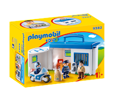 Playmobil 1.2.3 Przenośny komisariat policji 9382