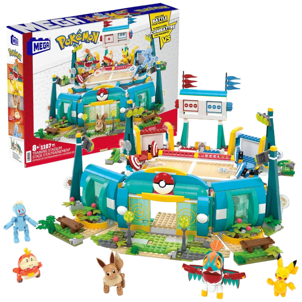 Mega Pokémon Stadion Treningowy 1107 elementów HWR82