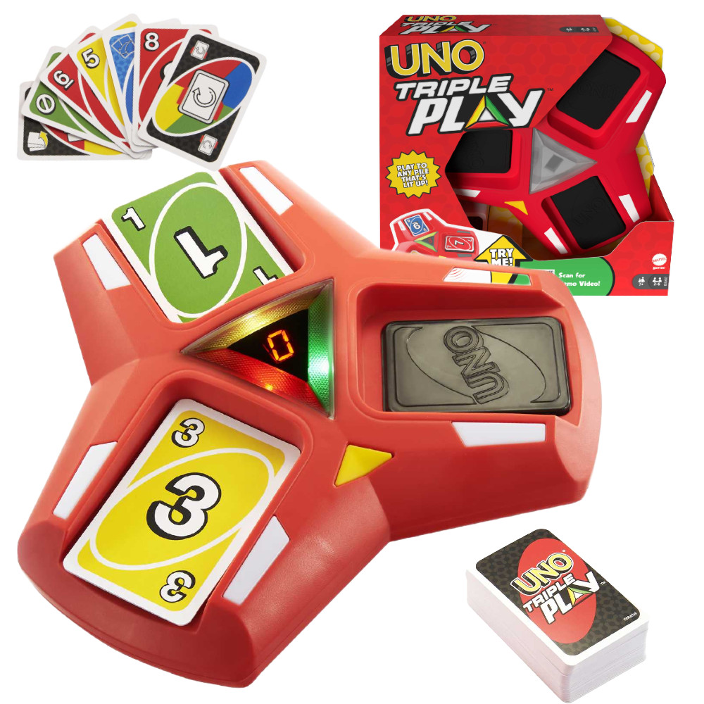 Gra UNO Triple Play GXV87 