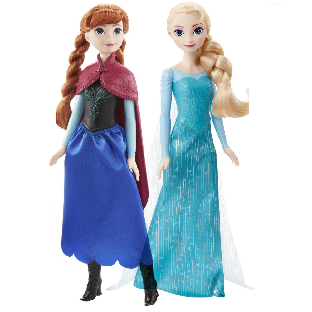 Zestaw Frozen Kraina Lodu Lalka Anna i Elsa JDD40+JDD41