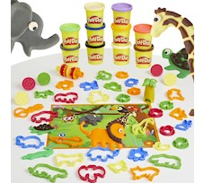 Play-Doh Ciastolina Zestaw Przygoda ze zwierzętami 10 Tub + 45 akcesoriów F4535