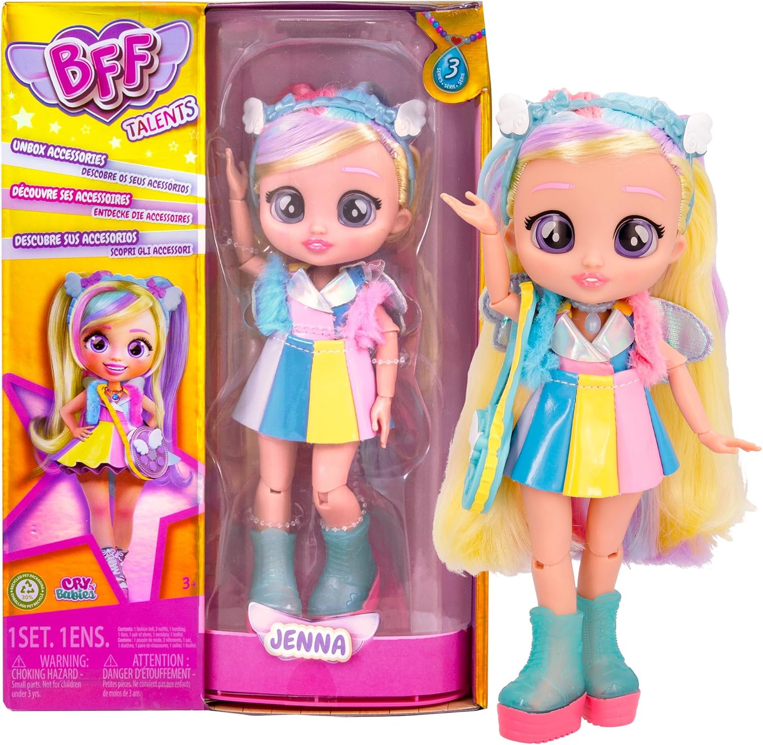 Cry Babies Lalka BFF Talents Jenna 913097