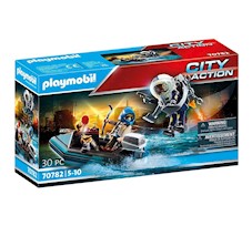 Playmobil City Action Policyjny plecak odrzutowy - Aresztowanie 70782