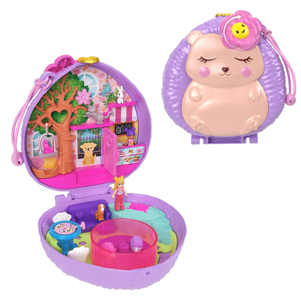 Mattel Polly Pocket Zestaw Kawiarenka Jeżyka HRD37