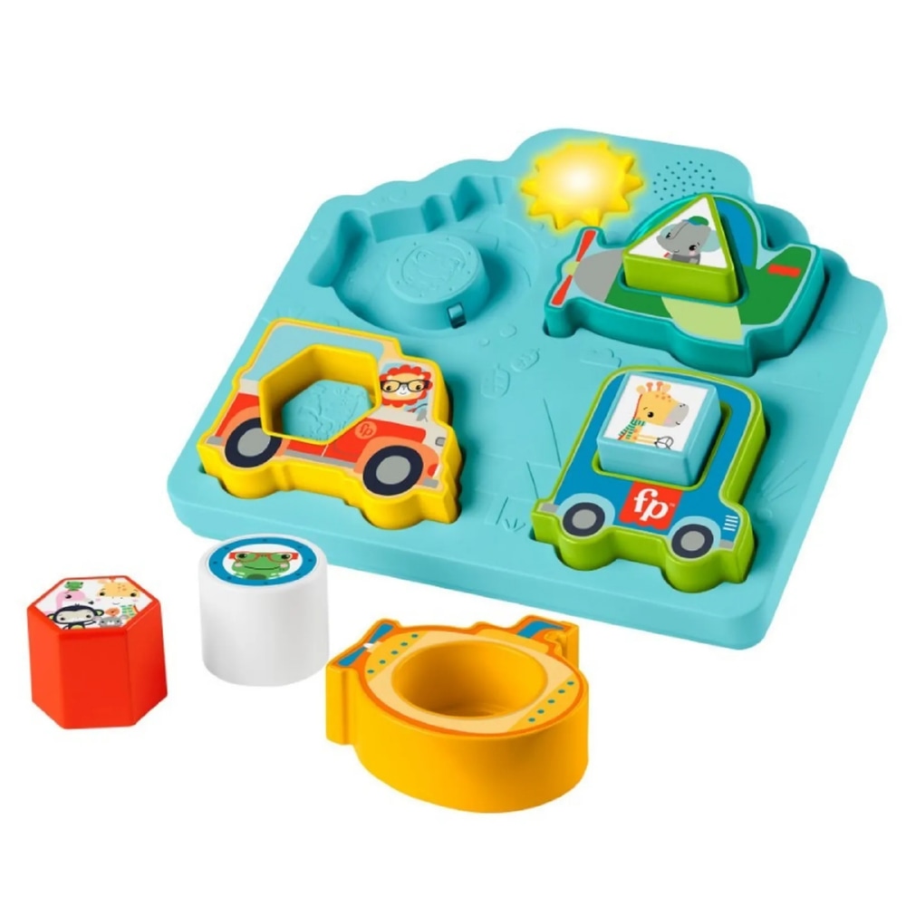 Fisher-Price Układanka Puzzle Pojazdy i Kształty HRP31