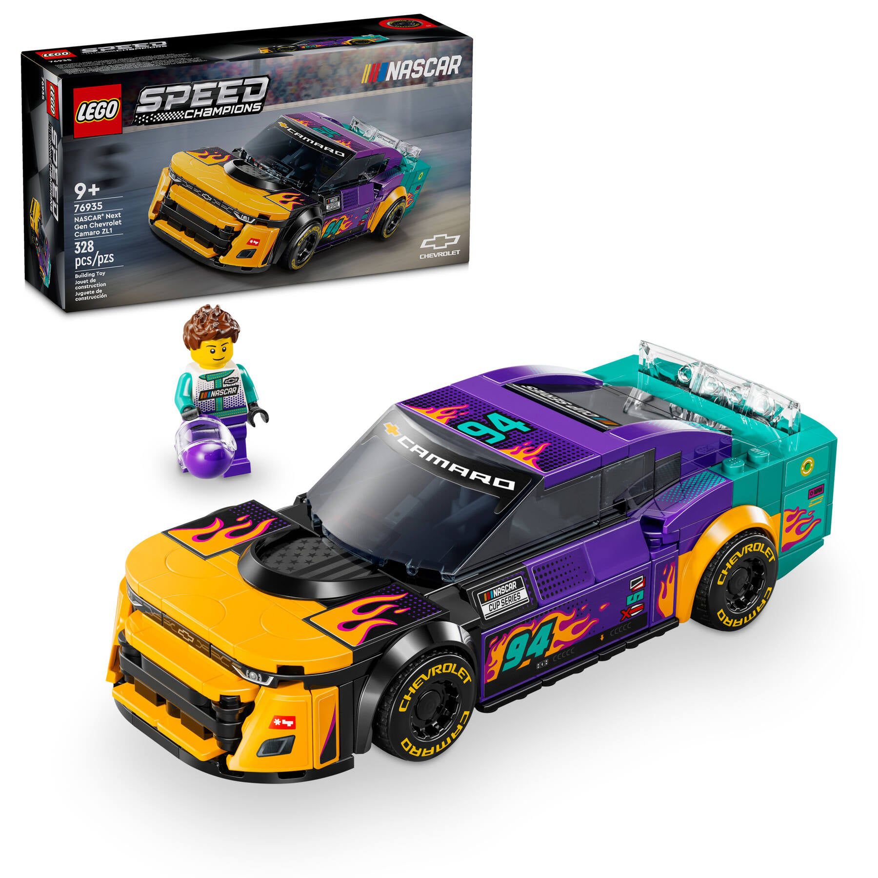 Lego Speed NASCAR Next Gen Chevrolet Camaro 76935