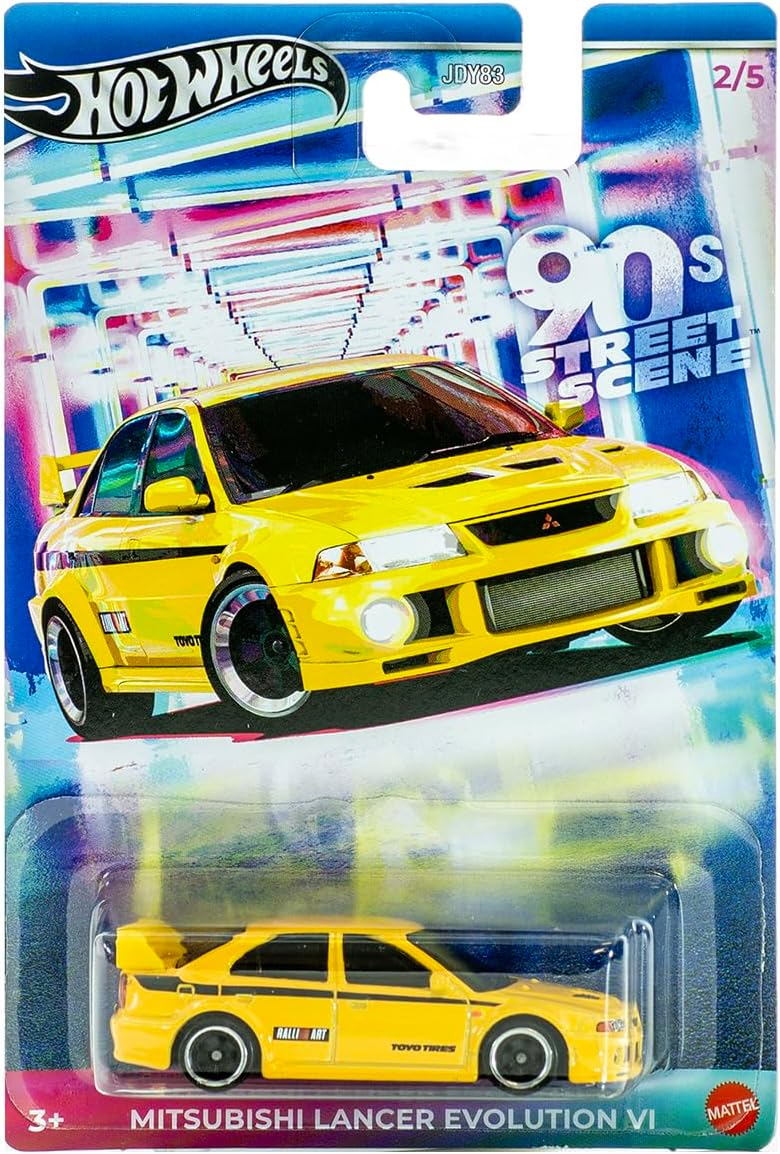 Hot Wheels Autko Mitsubishi Lancer Evolution VI JCB58