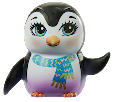 Enchantimals zwierzątko pingwinek Tux GVT48