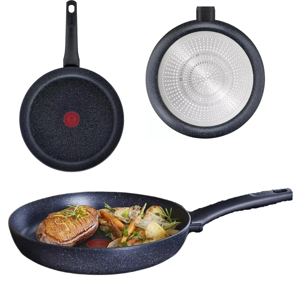 Tefal Patelnia Tradycyjna Black Stone 28cm G28106