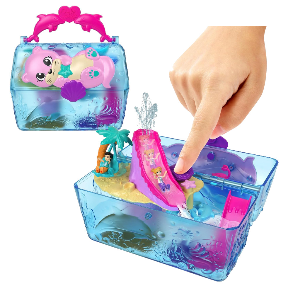 Mattel Polly Pocket Kuferek Wyspa Skarbów HPV40