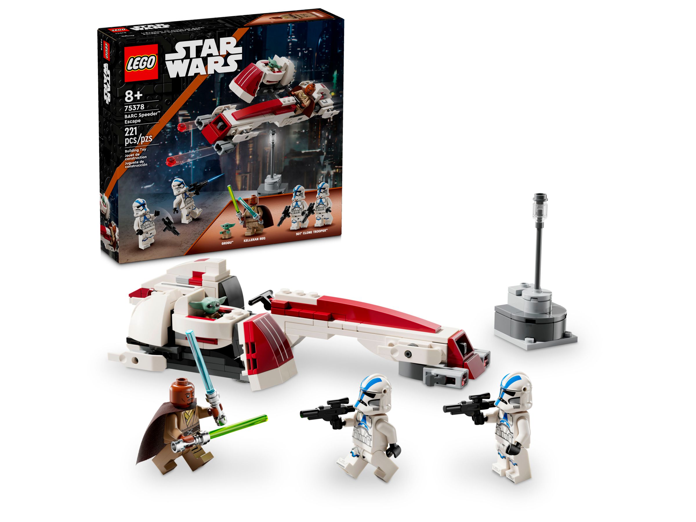 Lego Star Wars Ucieczka na śmigaczu Barc 75378