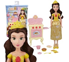Hasbro Disney Księżniczki Lalka Bella z kuchnią E3154