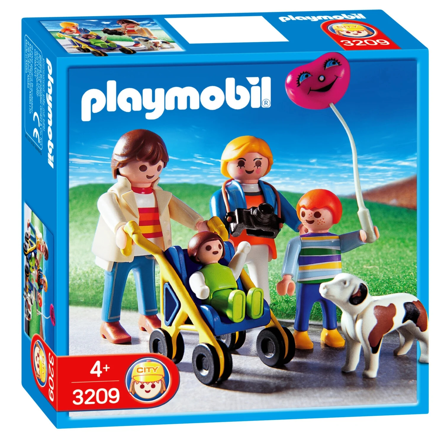 Playmobil City Life Rodzinny Spacer z Wózkiem 3209