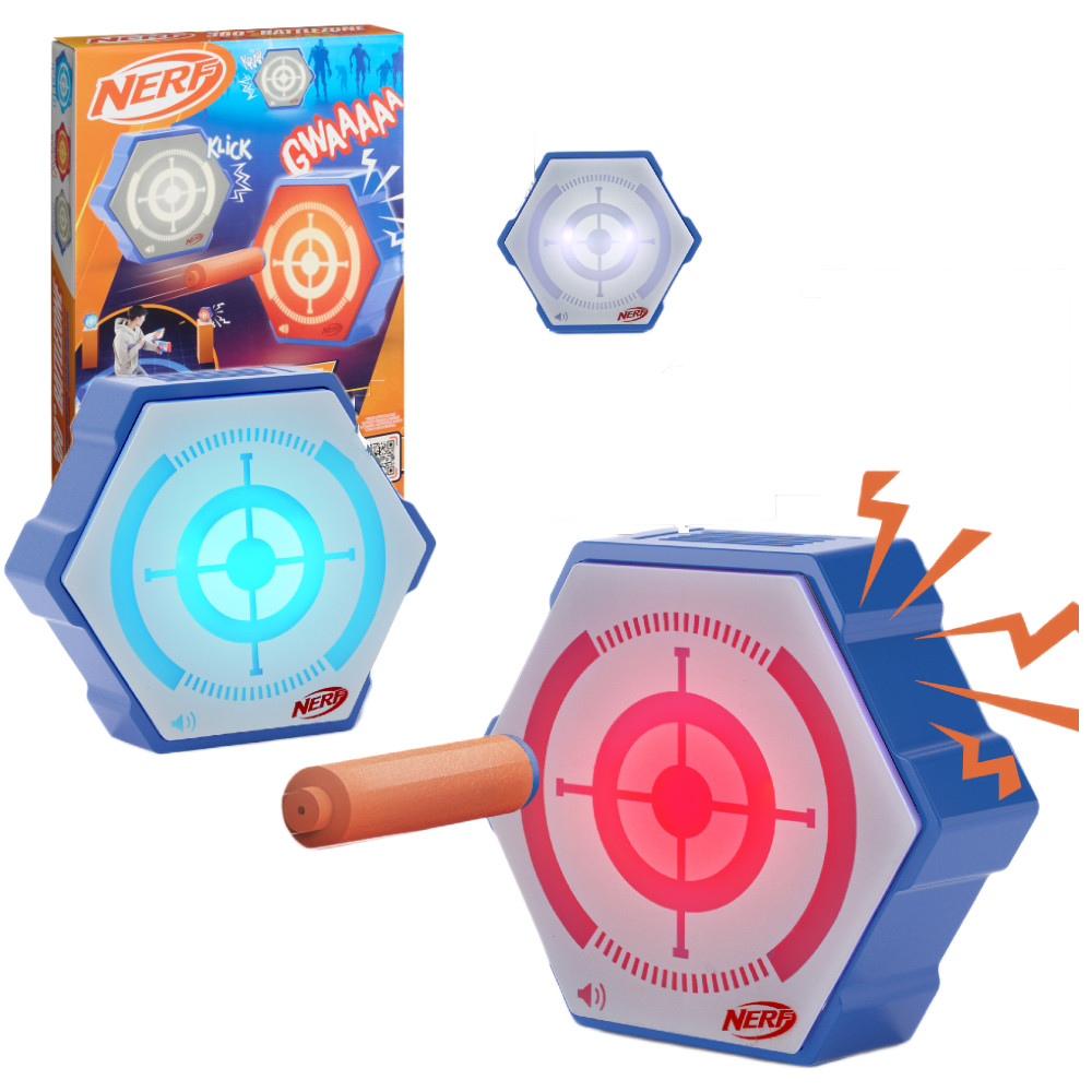 Nerf 360 Battlezone Zestaw 3x Tarcza Elektroniczna 0291