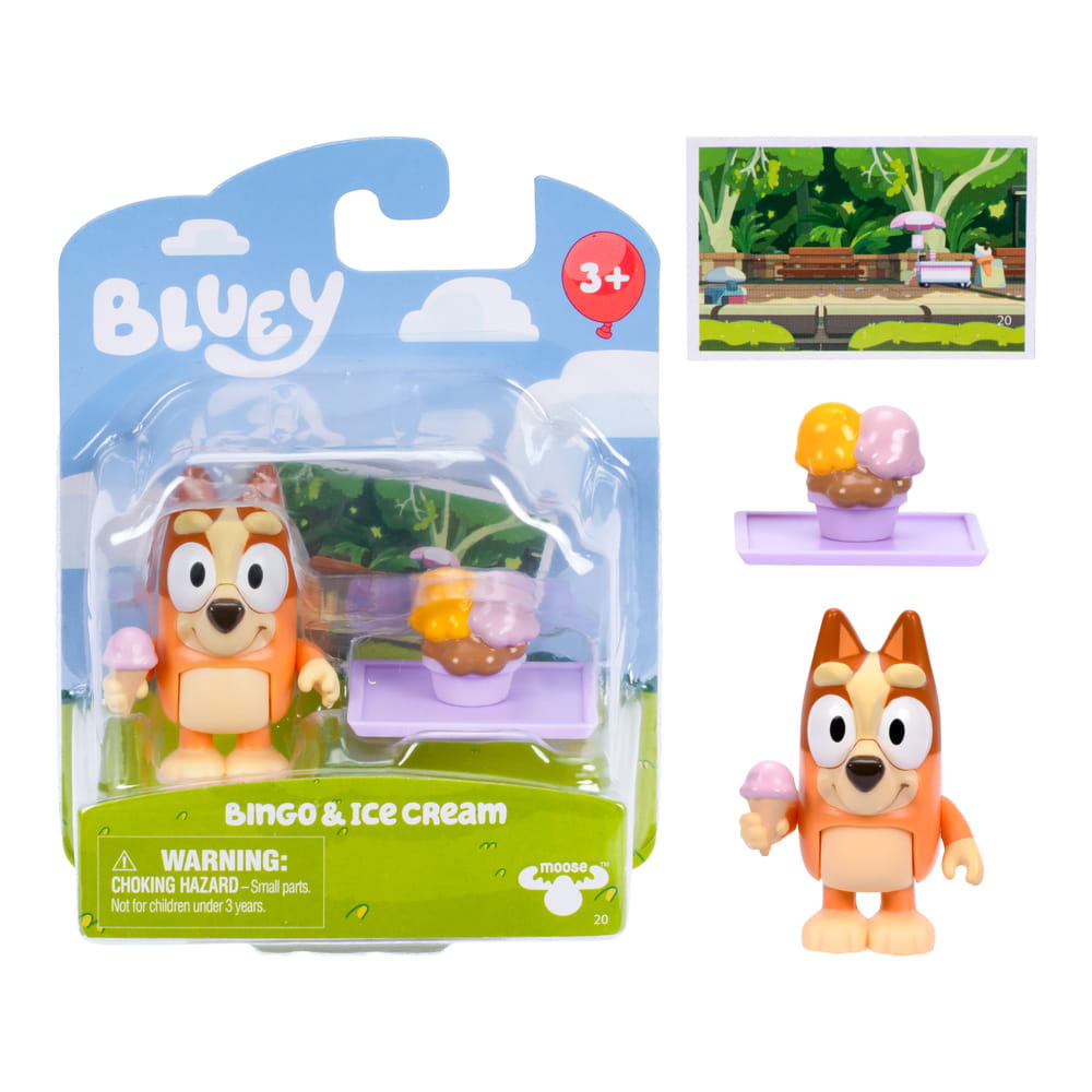 Bluey 1-pak Figurka Bingo z lodami 18041/20