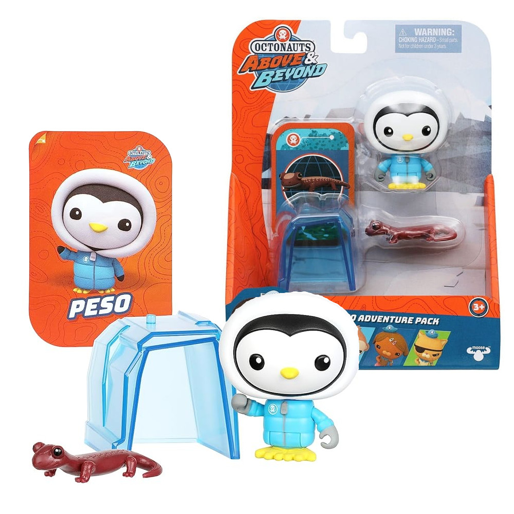 Oktonauci Zestaw Figurka Pingwinek Pinio Peso Adventure Pack 61102