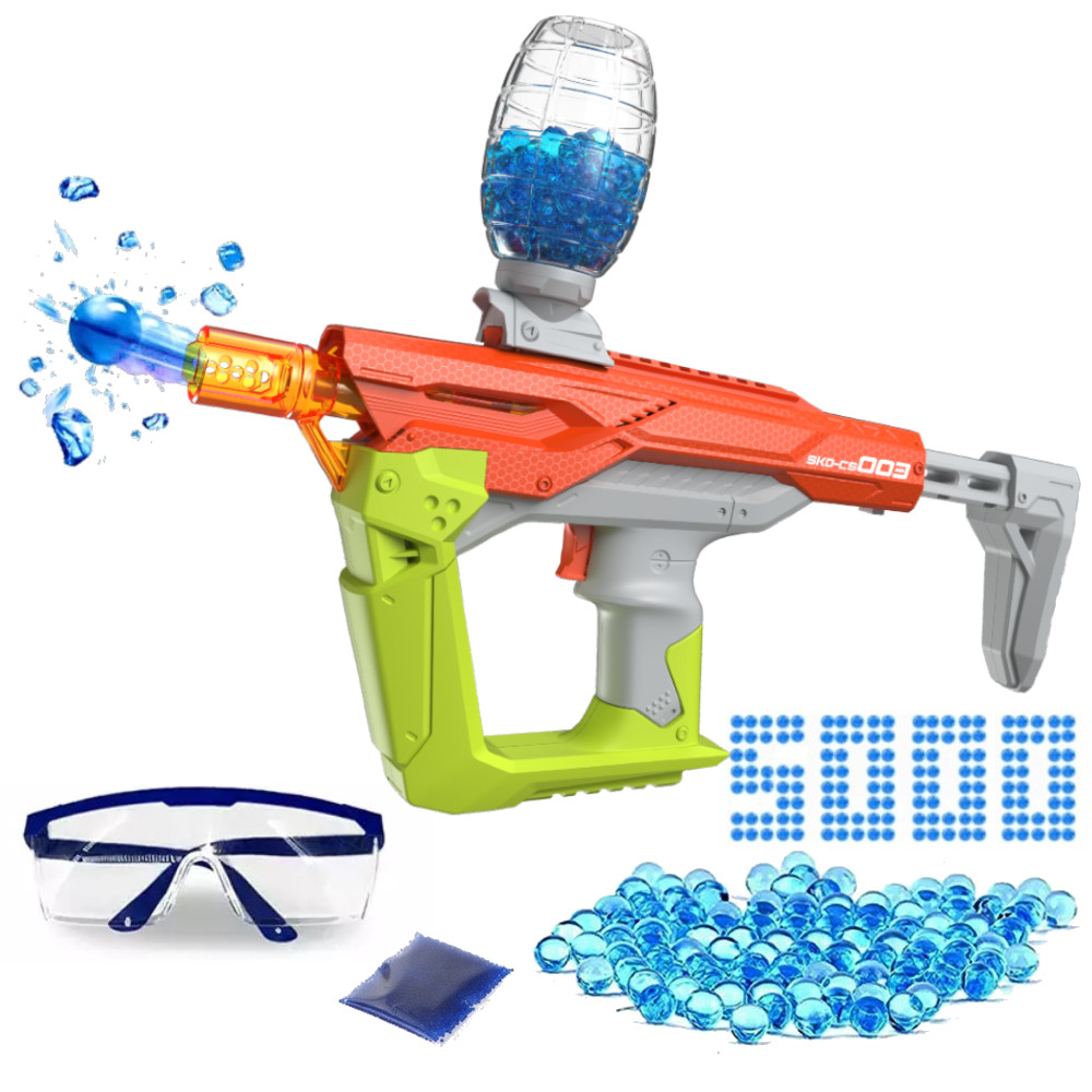SKD Blaster Karabin na Kulki Żelowe Automatyczny Python CS-003 Pomarańczowy