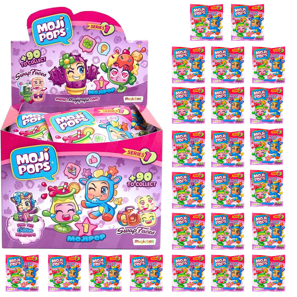 Moji Pops Zestaw 24 Saszetek Figurka niespodzianka x 24 Seria 1 