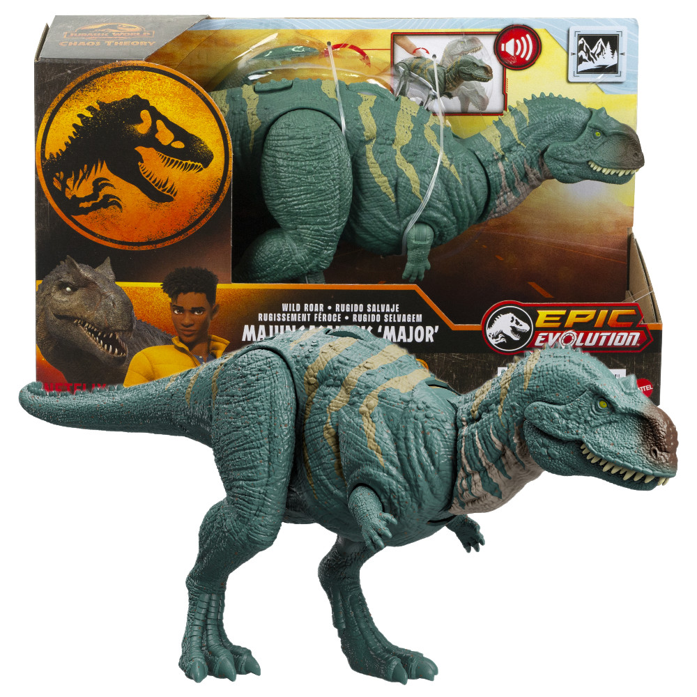 Mattel Jurassic World Dziki Ryk Figurka Dinozuara Majungasaurus "Major" HTK76