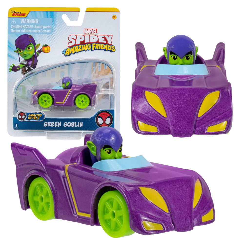 Spidey i Super Kumple Metalowy Pojazd Zielony Goblin SNF0230