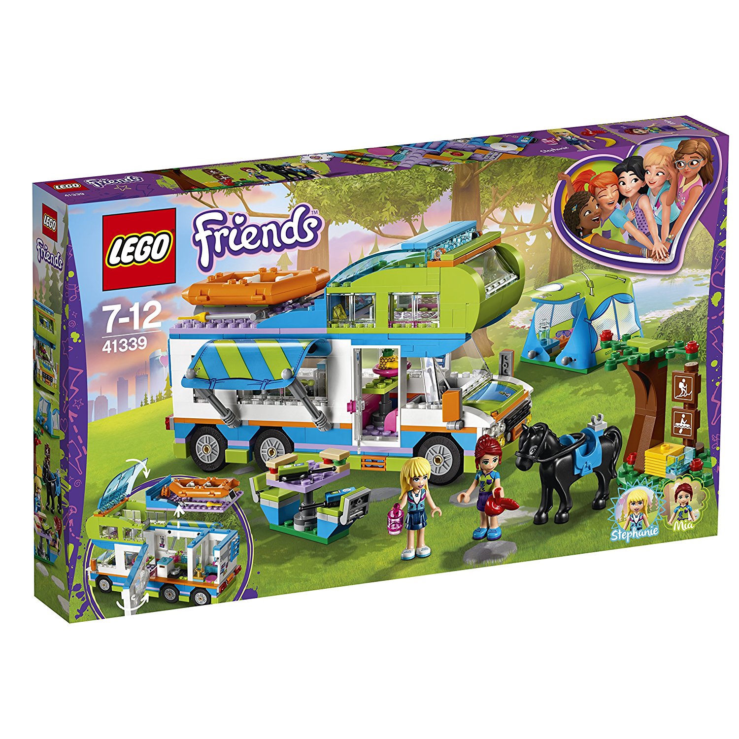 Lego Friends Samochód kempingowy Mii 41339