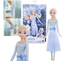 Disney Księżniczki Frozen II Lalka Elsa Wodna magia F0594