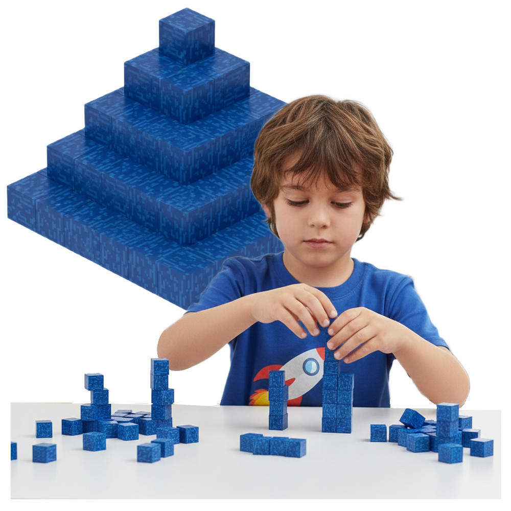 Creative World Zestaw Klocki Magnetyczne Woda 50 el. JM905