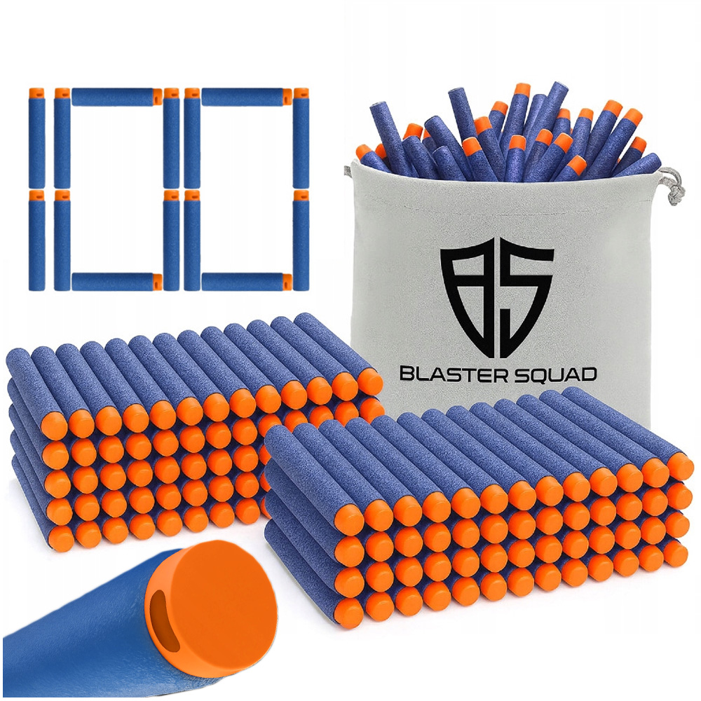 Strzałki Blaster Squad do Nerf Pro Darts 100 szt + Worek SB939-1
