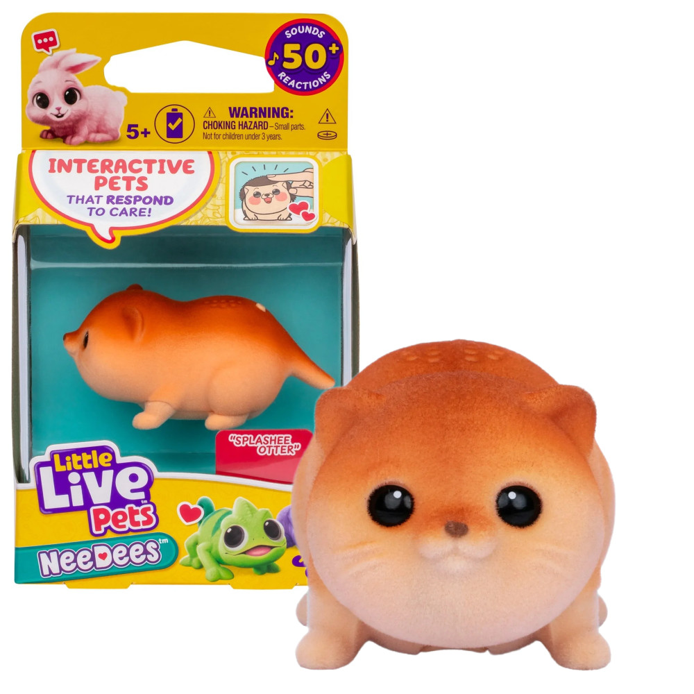 Little Live Pets NeeDees Interaktywne Zwierzątko Wydra