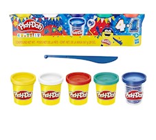 Play-Doh Ciastolina Tuby 5 różnych kolorów F1848