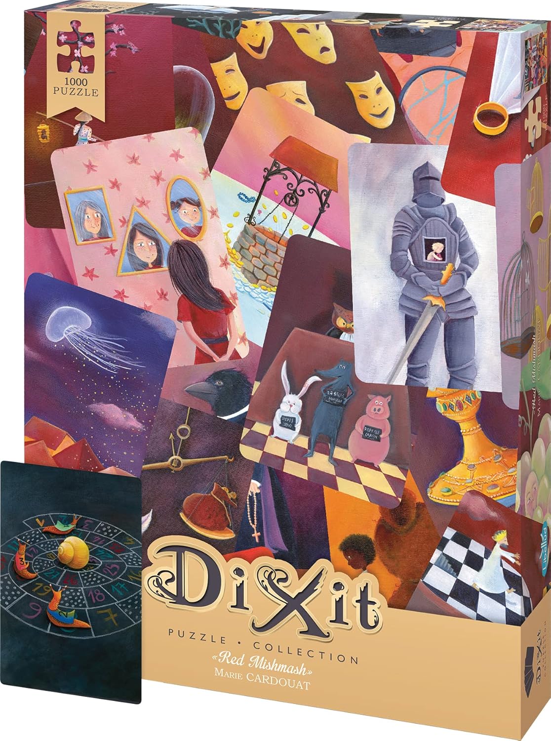 Dixit Puzzle Red MishMash 1000 el. 1002-6673